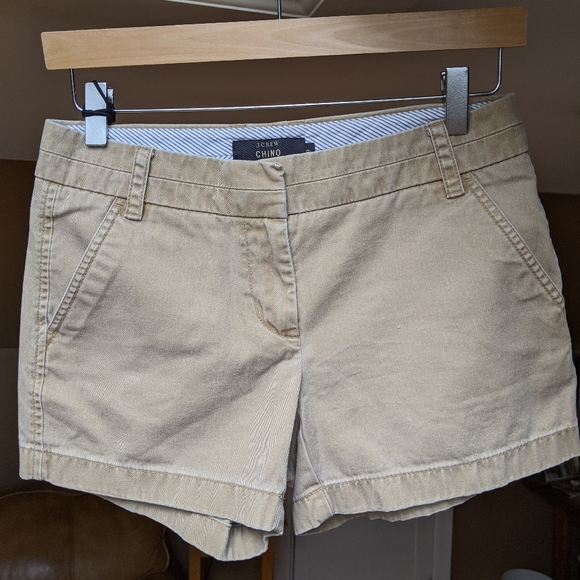 J.Crew khaki Chino shorts - Picture 2 of 5